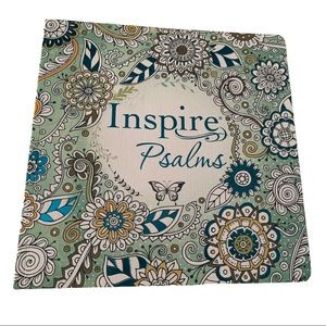NWT Inspire: Psalms (Softcover): Coloring Creative Journaling Bible Psalms Book
